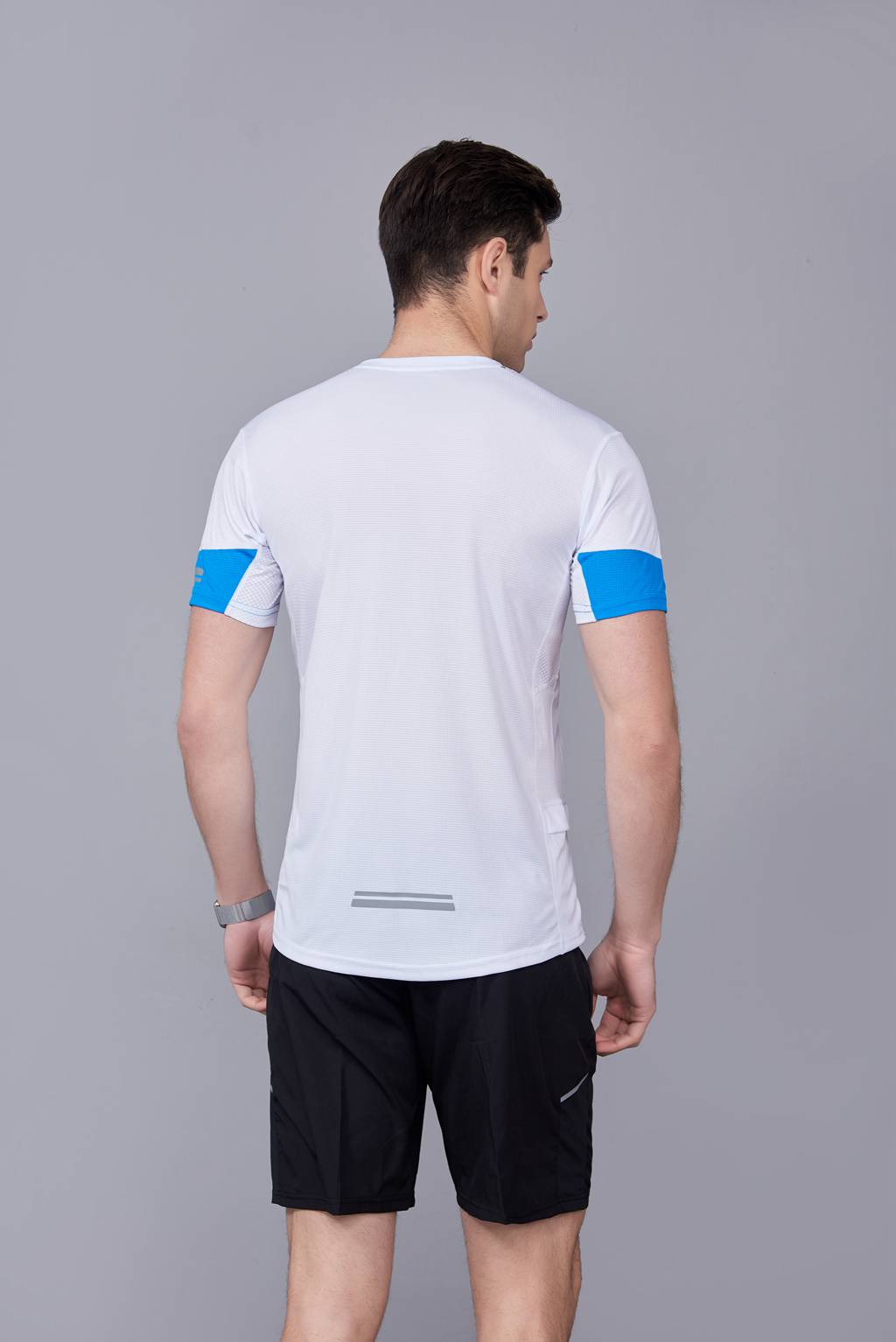 男裝新款情侶裝純色T恤 男上衣潮純棉圓領 短袖T恤白色