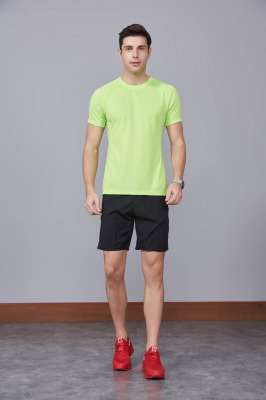 純色T恤  簡(jiǎn)約大方經(jīng)典時(shí)尚  果綠色